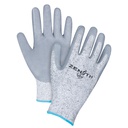 Cut-resistant gloves 13 gauge HPPE shell nitrile palm coated ANSI Level 2 / EN388 Level 3 /Pr