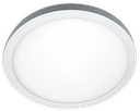 Plafonnier DEL en surface rond mince 11" 12W 850lm 3000/4000K 120V graduable finition blanche