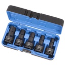 3/4" Drive impact hex socket kit metric 5 pcs