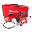 M12 Cordless grease gun kit 12V w/ M12 XC High-capacity REDLITHIUM battery, charger and carry bag