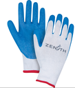 GANTS DE TRICOT POLY/COTON PAUME ENDUITE DE LATEX T09 /PR