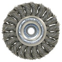 Knot Twisted Wire Wheel - Unthreaded - 3-1/4" x 3/8"-1/2"