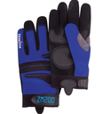 ZM200 GANTS PR MECANICIENS NYLON ET CUIR SYNTH.T.08/M